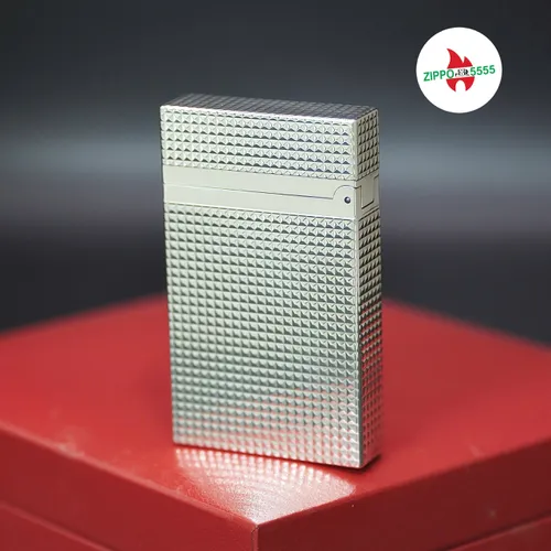 S.T. Dupont Chính Hãng Pháp Ligne 2 form cao bọc bạc, hàng xưa thập niên 90s