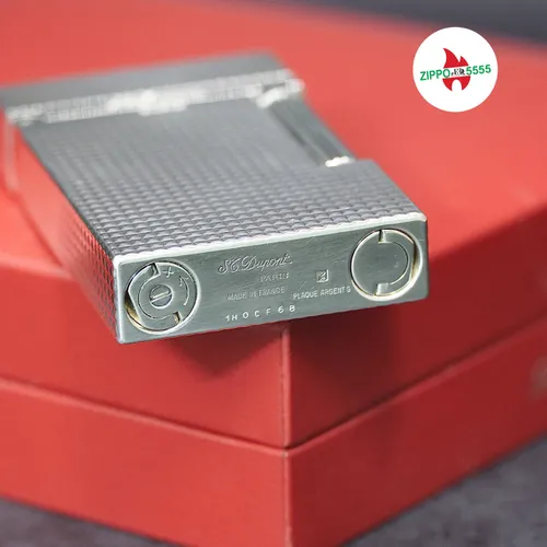 S.T. Dupont Chính Hãng Pháp Ligne 2 form cao bọc bạc, hàng xưa thập niên 90s