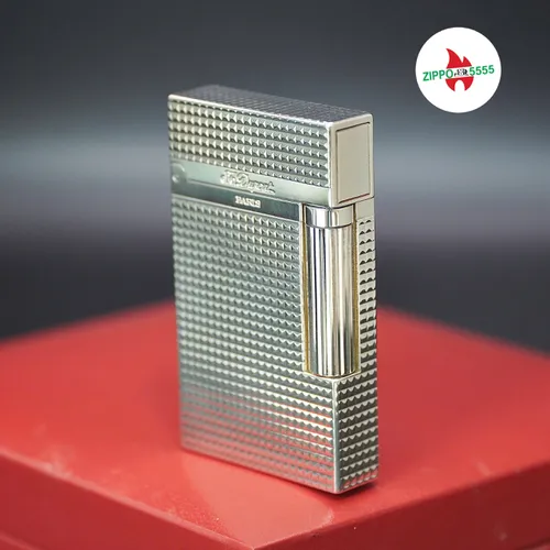 S.T. Dupont Chính Hãng Pháp Ligne 2 form cao bọc bạc, hàng xưa thập niên 90s