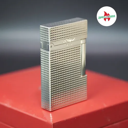 S.T. Dupont Chính Hãng Pháp Ligne 2 form cao bọc bạc, hàng xưa thập niên 90s