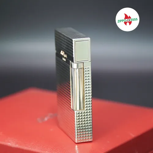 S.T. Dupont Chính Hãng Pháp Ligne 2 form cao bọc bạc, hàng xưa thập niên 90s