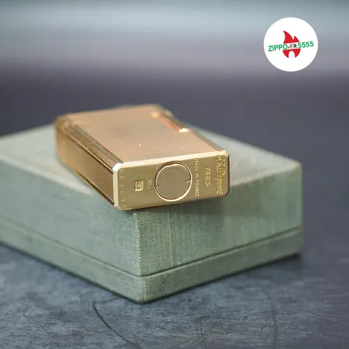 S.T. Dupont Chính Hãng Pháp Ligne 1 form cao bọc vàng, hàng xưa thập niên 70s