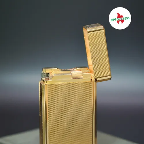 S.T. Dupont Chính Hãng Pháp Ligne 1 form cao bọc vàng, hàng xưa thập niên 70s