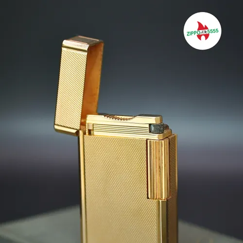 S.T. Dupont Chính Hãng Pháp Ligne 1 form cao bọc vàng, hàng xưa thập niên 70s