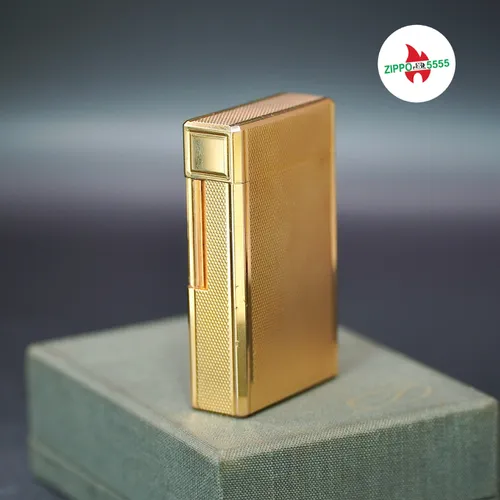 S.T. Dupont Chính Hãng Pháp Ligne 1 form cao bọc vàng, hàng xưa thập niên 70s