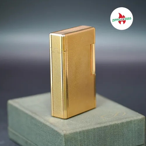 S.T. Dupont Chính Hãng Pháp Ligne 1 form cao bọc vàng, hàng xưa thập niên 70s