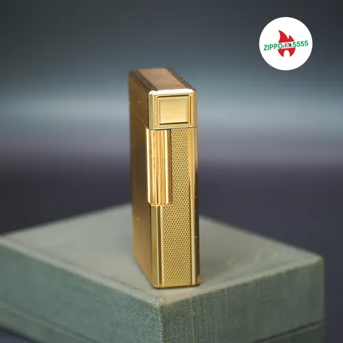 S.T. Dupont Chính Hãng Pháp Ligne 1 form cao bọc vàng, hàng xưa thập niên 70s