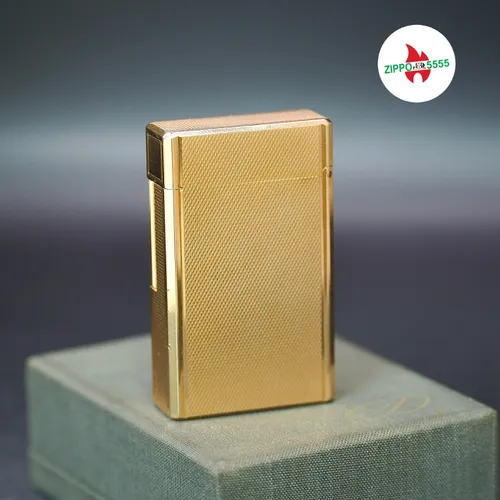 S.T. Dupont Chính Hãng Pháp Ligne 1 form cao bọc vàng, hàng xưa thập niên 70s