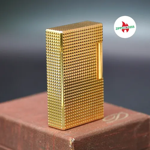S.T. Dupont Chính Hãng Pháp Ligne 1 form cao bọc vàng kim cương, hàng xưa thập niên 60s