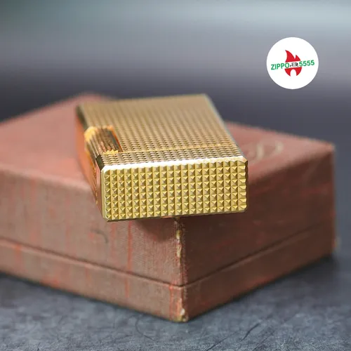 S.T. Dupont Chính Hãng Pháp Ligne 1 form cao bọc vàng kim cương, hàng xưa thập niên 60s