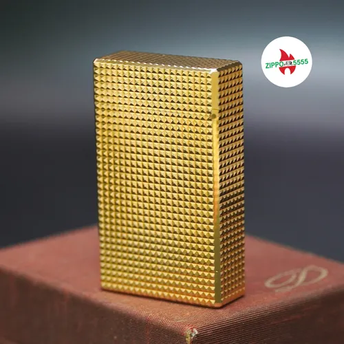 S.T. Dupont Chính Hãng Pháp Ligne 1 form cao bọc vàng kim cương, hàng xưa thập niên 60s