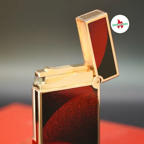 S.T. Dupont Chính Hãng Pháp Ligne 2 form cao men kim sa, hàng xưa thập niên 80s