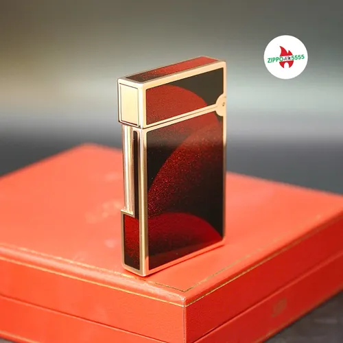 S.T. Dupont Chính Hãng Pháp Ligne 2 form cao men kim sa, hàng xưa thập niên 80s