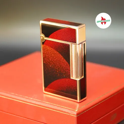 S.T. Dupont Chính Hãng Pháp Ligne 2 form cao men kim sa, hàng xưa thập niên 80s