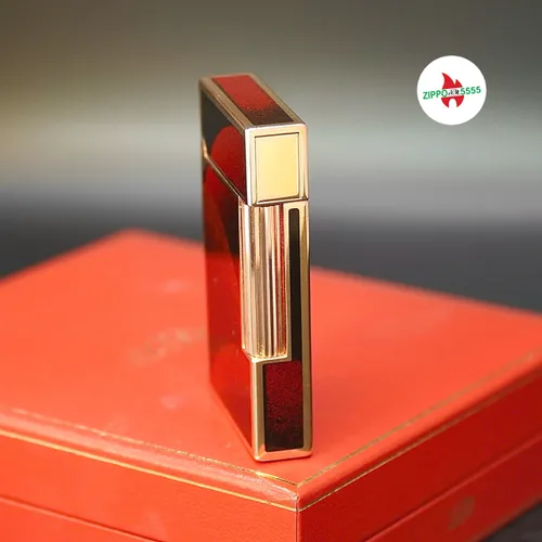 S.T. Dupont Chính Hãng Pháp Ligne 2 form cao men kim sa, hàng xưa thập niên 80s