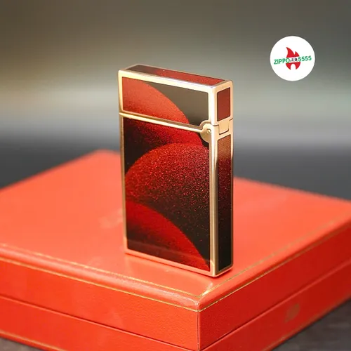 S.T. Dupont Chính Hãng Pháp Ligne 2 form cao men kim sa, hàng xưa thập niên 80s