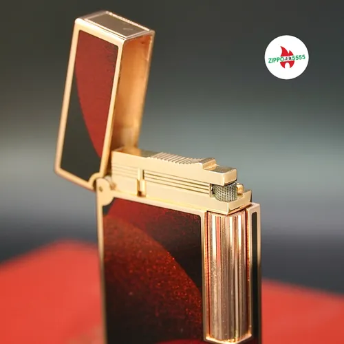 S.T. Dupont Chính Hãng Pháp Ligne 2 form cao men kim sa, hàng xưa thập niên 80s