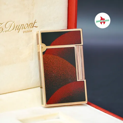 S.T. Dupont Chính Hãng Pháp Ligne 2 form cao men kim sa, hàng xưa thập niên 80s