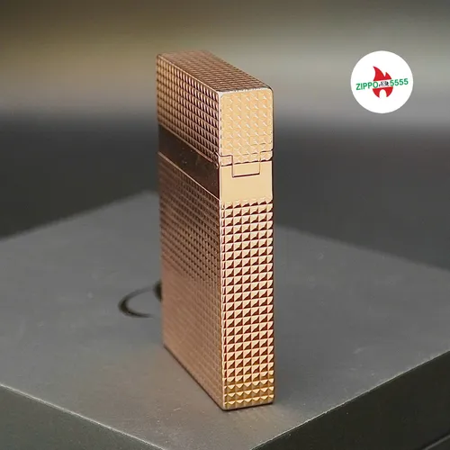 S.T. Dupont Ligne 2 form cao. Toàn thân mạ vàng Hồng