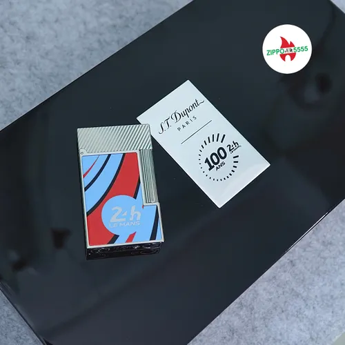 S.T. Dupont Chính Hãng Pháp Ligne 2 Cling 24h Le Mans White/Palladium