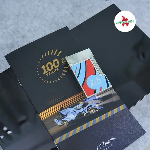 S.T. Dupont Chính Hãng Pháp Ligne 2 Cling 24h Le Mans White/Palladium