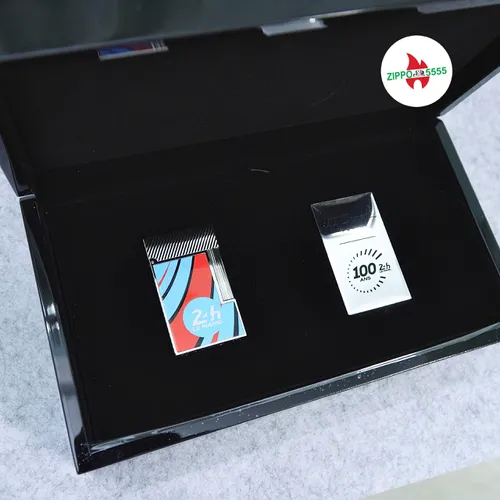 S.T. Dupont Chính Hãng Pháp Ligne 2 Cling 24h Le Mans White/Palladium