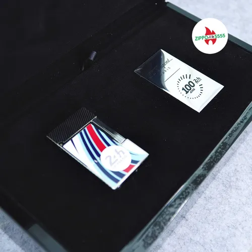 S.T. Dupont Chính Hãng Pháp Ligne 2 Cling 24h Le Mans WhitePalladium