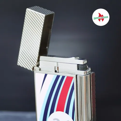 S.T. Dupont Chính Hãng Pháp Ligne 2 Cling 24h Le Mans WhitePalladium