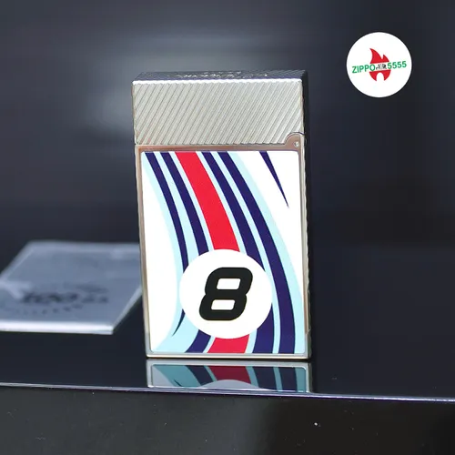 S.T. Dupont Chính Hãng Pháp Ligne 2 Cling 24h Le Mans WhitePalladium