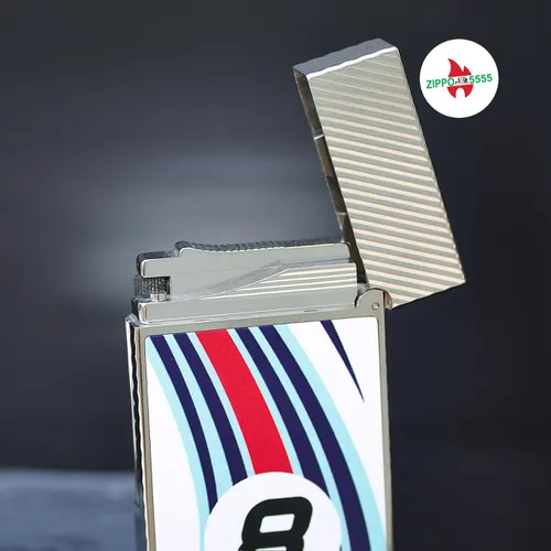 S.T. Dupont Chính Hãng Pháp Ligne 2 Cling 24h Le Mans WhitePalladium