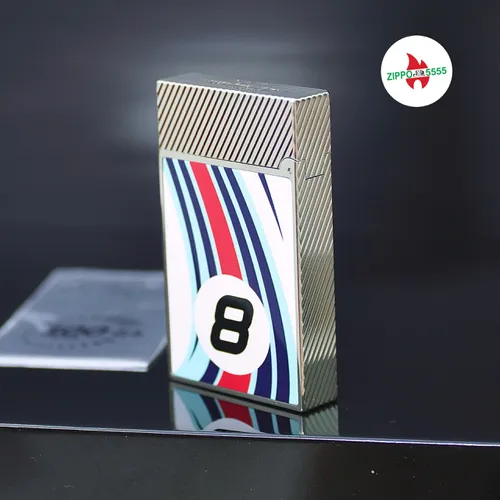 S.T. Dupont Chính Hãng Pháp Ligne 2 Cling 24h Le Mans WhitePalladium