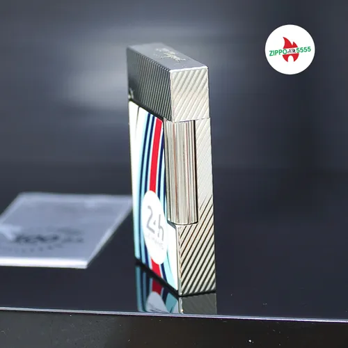 S.T. Dupont Chính Hãng Pháp Ligne 2 Cling 24h Le Mans WhitePalladium