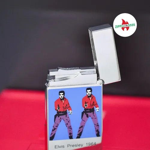 S.T. Dupont Chính Hãng Pháp Andy Warhol Elvis Presley LE - Bản Limited Số đẹp seri (339/1964)