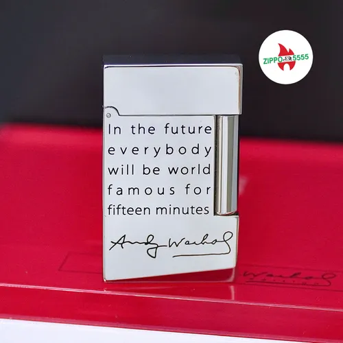 S.T. Dupont Chính Hãng Pháp Andy Warhol Elvis Presley LE - Bản Limited Số đẹp seri (339/1964)