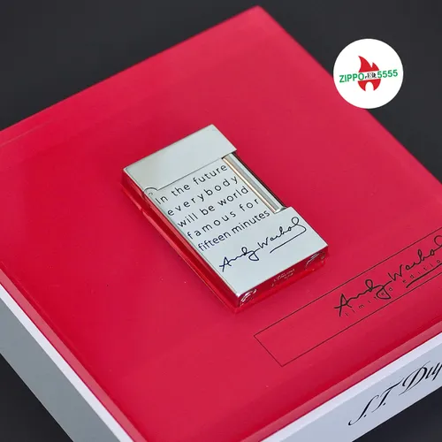 S.T. Dupont Chính Hãng Pháp Andy Warhol Elvis Presley LE - Bản Limited Số đẹp seri (339/1964)