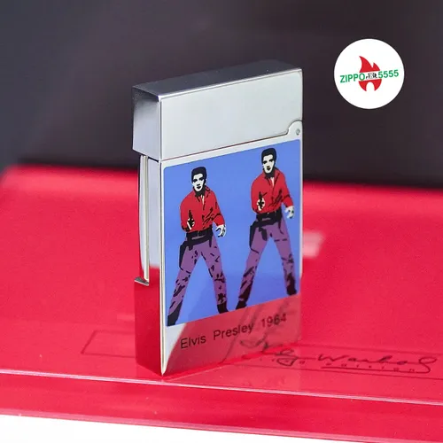 S.T. Dupont Chính Hãng Pháp Andy Warhol Elvis Presley LE - Bản Limited Số đẹp seri (339/1964)