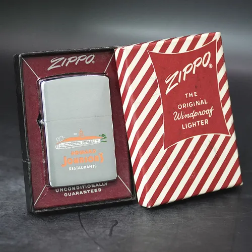 ZIPPO XƯA 1959 - HÀNG XƯA THẬP NIÊN 50s _ CHỦ ĐỀ HOWARD JOHNSON RESTAURANT