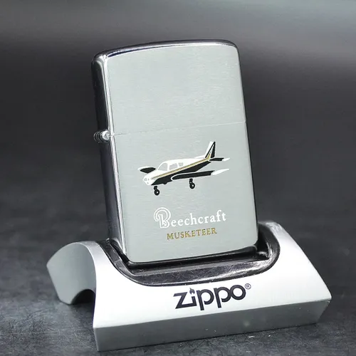 ZIPPO XƯA 1961 - HÀNG XƯA THẬP NIÊN 60s _ CHỦ ĐỀ BEECHCRAFT MUSKETEER