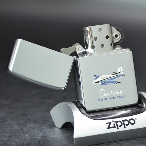 ZIPPO XƯA 1959 - HÀNG XƯA THẬP NIÊN 50s _ CHỦ ĐỀ BEECHCRAFT TWIN-BONANZA