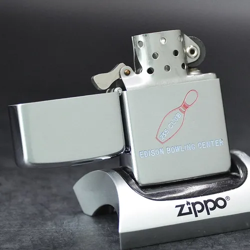 ZIPPO XƯA 1955 - HÀNG XƯA THẬP NIÊN 50s _ CHỦ ĐỀ EDISON BOWLING CENTER