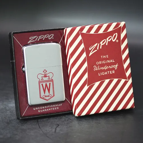 ZIPPO XƯA 1956 - HÀNG XƯA THẬP NIÊN 50s _ CHỦ ĐỀ W LOGO