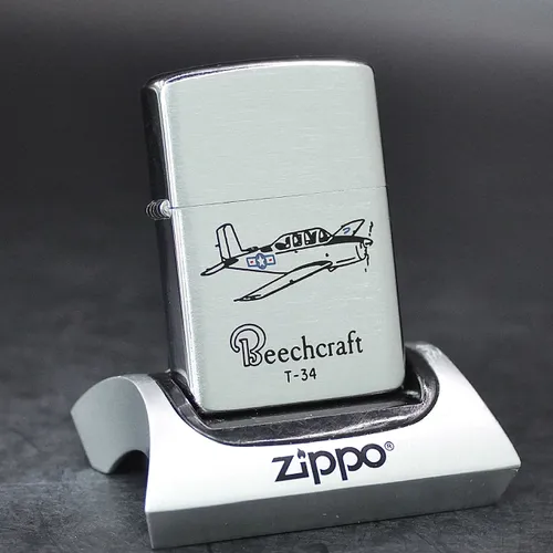 ZIPPO XƯA 1958 - HÀNG XƯA THẬP NIÊN 50s _ CHỦ ĐỀ MÁY BAY BEECHCRAFT T-34