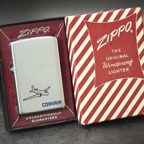 ZIPPO XƯA 1951 - HÀNG XƯA THẬP NIÊN 50s _ CHỦ ĐỀ CONVAIR