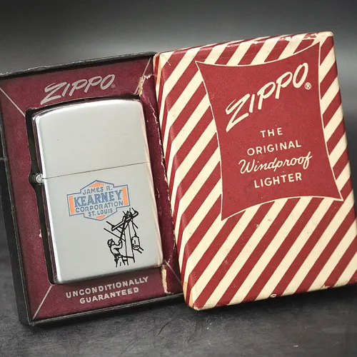 ZIPPO XƯA 1953 - HÀNG XƯA THẬP NIÊN 50s _ CHỦ ĐỀ KEARNEY