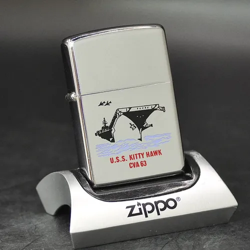 ZIPPO XƯA 1969 - HÀNG XƯA THẬP NIÊN 60s _ CHỦ ĐỀ USS KITTY HAWK CVA 63