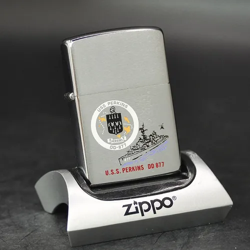 ZIPPO XƯA 1972 - HÀNG XƯA THẬP NIÊN 70s _ CHỦ ĐỀ USS PERKINS DD 877