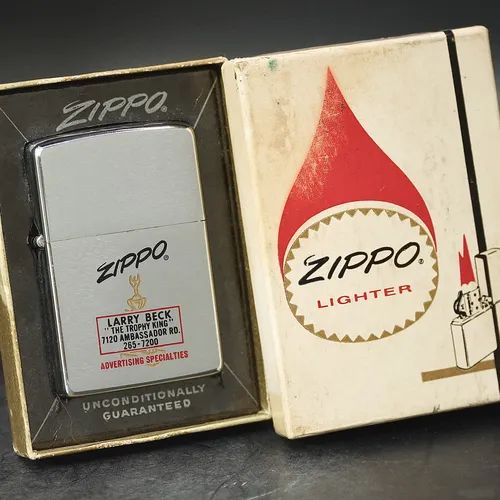 ZIPPO XƯA 1973 - HÀNG XƯA THẬP NIÊN 70s _ CHỦ ĐỀ LARRY BECK