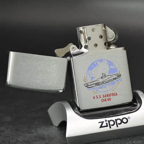 ZIPPO XƯA 1970 - HÀNG XƯA THẬP NIÊN 70s _ CHỦ ĐỀ USS SARATOGA CVA 60