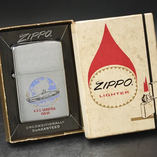 ZIPPO XƯA 1970 - HÀNG XƯA THẬP NIÊN 70s _ CHỦ ĐỀ USS SARATOGA CVA 60