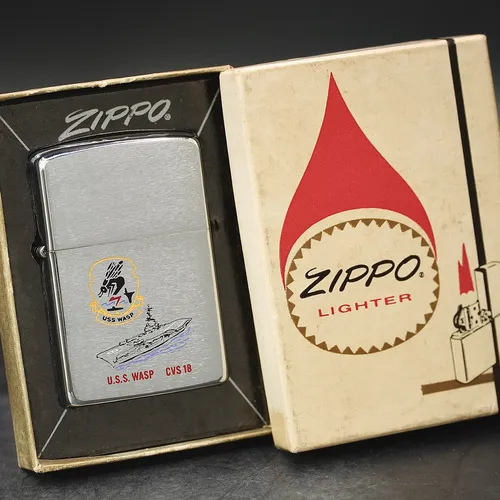 ZIPPO XƯA 1971 - HÀNG XƯA THẬP NIÊN 70s _ CHỦ ĐỀ USS WASP CVS 18